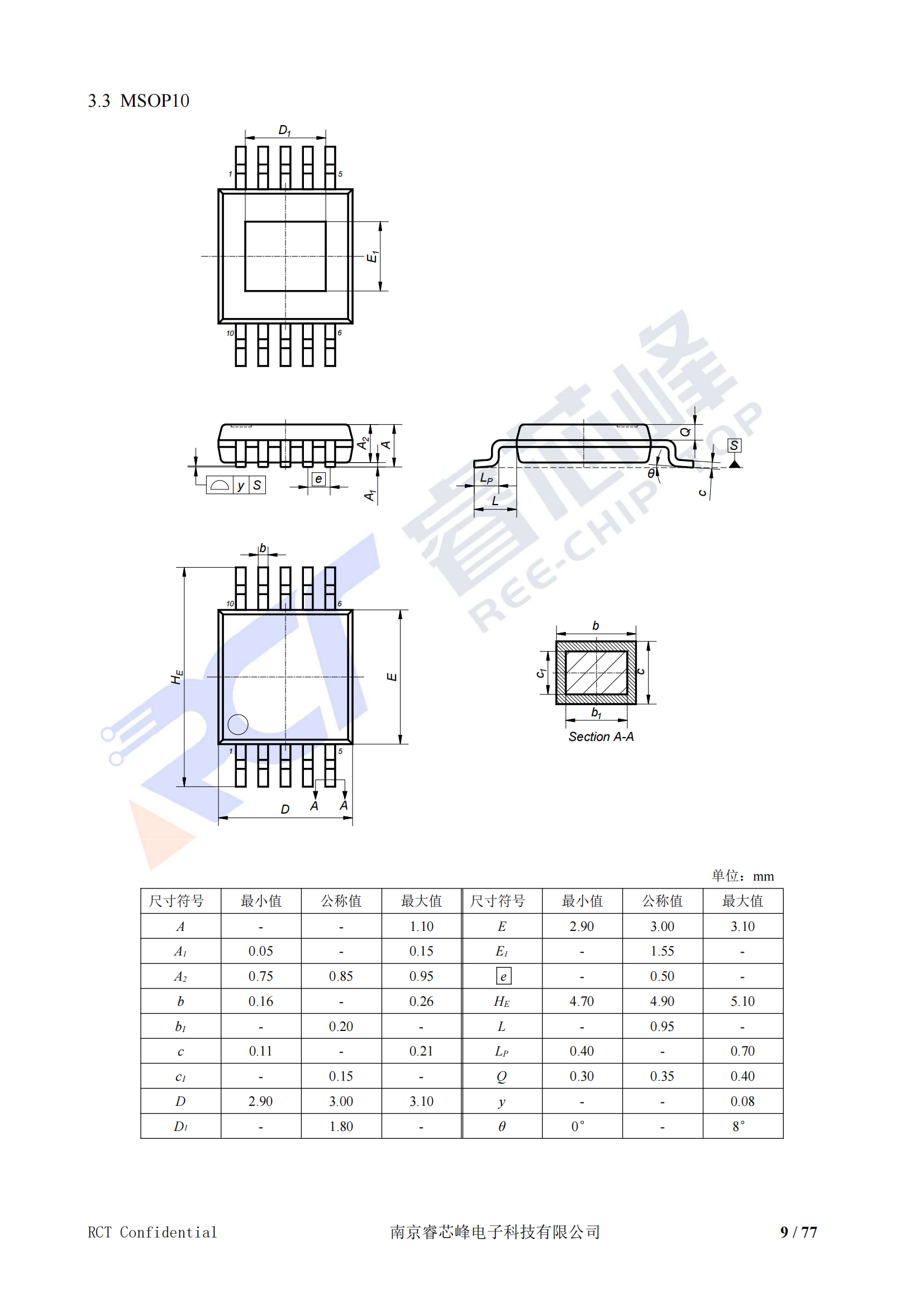Msop8 MSOP10 - 产品展示
